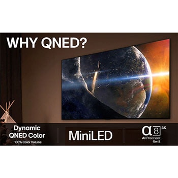 43-tums LG QNED AI QNED7E 4K Smart TV 2025