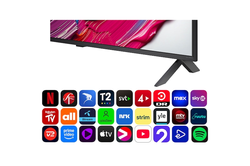 The alpha 7 AI Processor Gen8 lights up yellow and colorful bolts of light shoot out from it. The title talks about how the processor delivers 4K quality, stunning color and brightness.