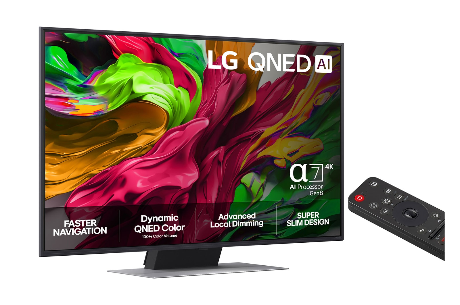 86-tums LG QNED AI QNED81 4k Smart TV 2025