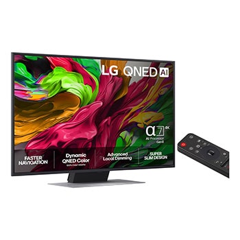 86-tums LG QNED AI QNED81 4k Smart TV 2025