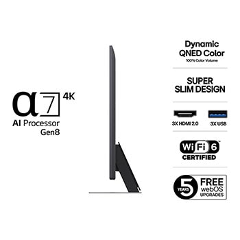 86-tums LG QNED AI QNED81 4k Smart TV 2025