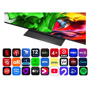 55-tums LG QNED evo AI QNED85 4k Smart TV 2025