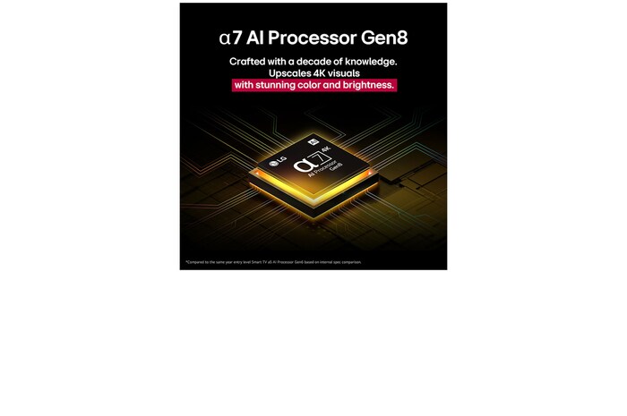 Top right perspective view of LG QNED evo QNED85 TV