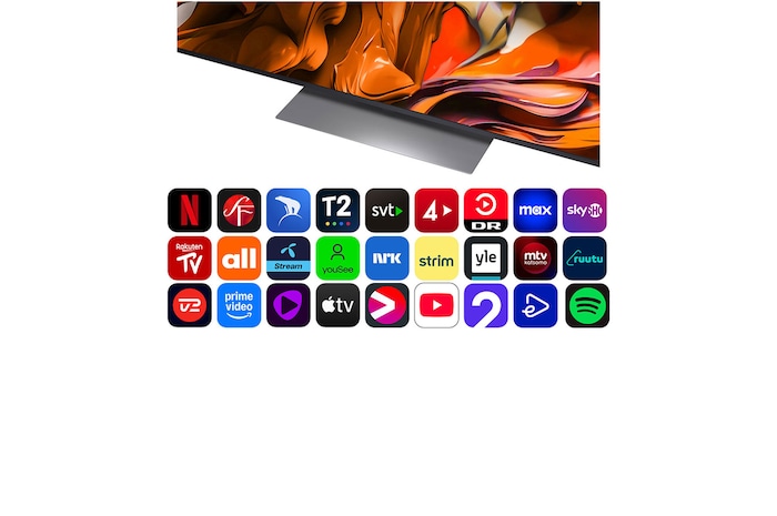LG 55 tums LG QNED MiniLED AI QNED87 4k Smart TV 2025, 55QNED87A6B