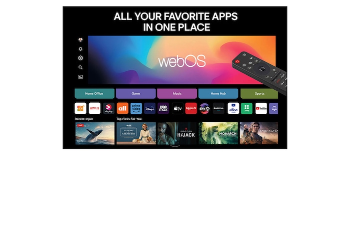 LG 55 tums LG QNED MiniLED AI QNED87 4k Smart TV 2025, 55QNED87A6B