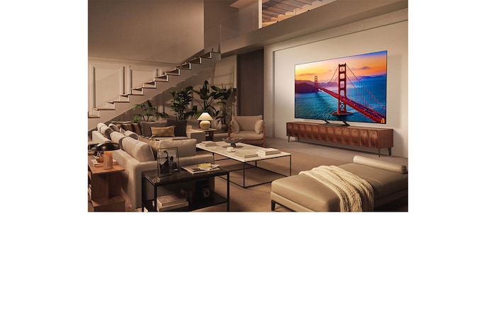 LG 55 tums LG QNED MiniLED AI QNED87 4k Smart TV 2025, 55QNED87A6B