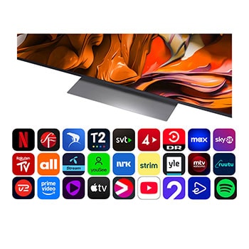 LG 55-tums LG QNED MiniLED AI QNED87 4k Smart TV 2025, 55QNED87A6B