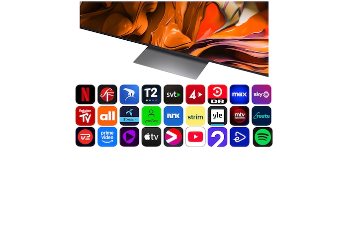 LG 75 tums LG QNED MiniLED AI QNED87 4k Smart TV 2025, 75QNED87A6B