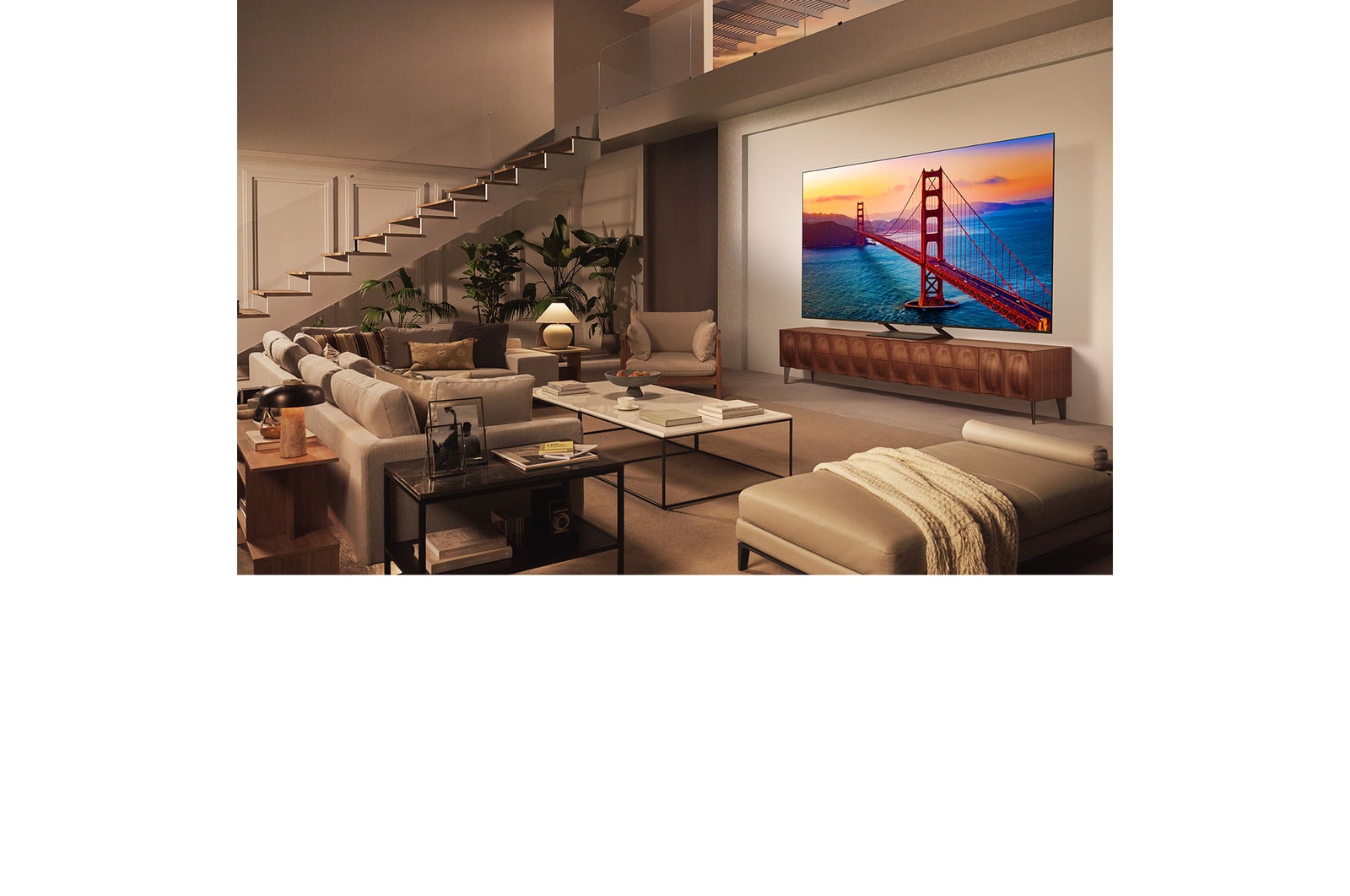 LG 75-tums LG QNED MiniLED AI QNED85 4k Smart TV 2025, 75QNED87A6B