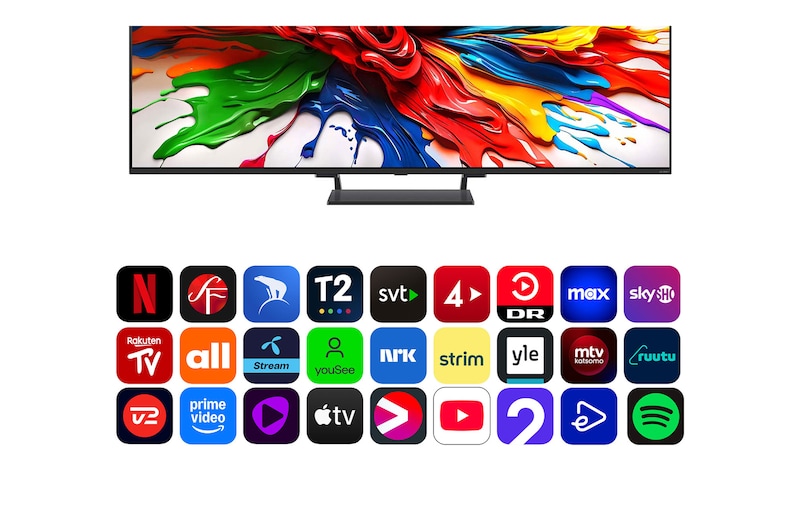 LG 85" QNED MiniLED AI QNED93 4K Smart TV 2025, 85QNED93A6A