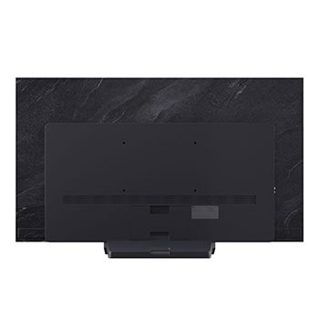 LG OLED TV som visar en visuell jämförelse mellan en skärm med Perfect Color och Perfect Black och en utan. UL- och eyesafe-certifieringar visas med text som uppmanar att kontrollera märkena.