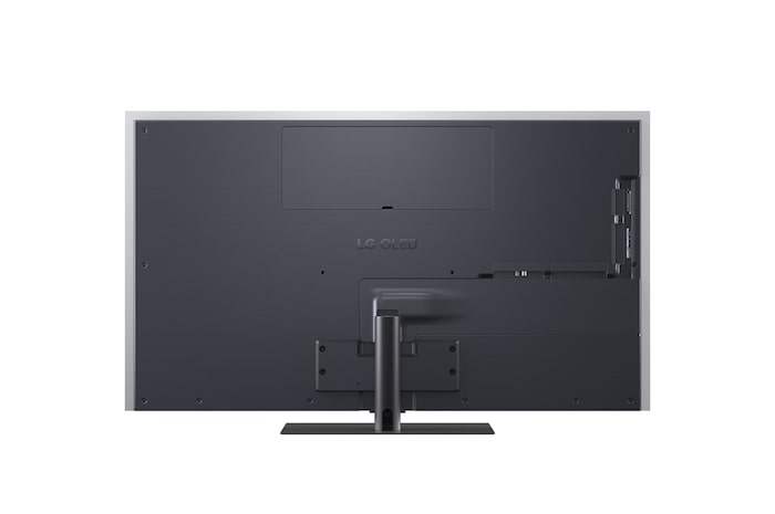 LG AI Magic Remote framför en LG TV-skärm. På skärmen visas en personlig hälsning från LG AI med anpassade nyckelord baserade på användarens sök- och visningshistorik. Vid fjärrkontrollen visas en ikon och etikett som visar att AI Concierge-funktionen är lättillgänglig med ett kort tryck på AI-knappen. 