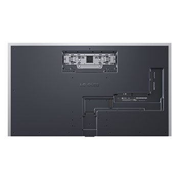Närbild av en LG OLED TV-skärm som visar hur AI Search fungerar. Ett litet chattfönster är öppet som visar hur användaren frågade efter vilka sportspel som är tillgängliga. AI Search svarar via chatt och genom att visa miniatyrer av tillgängligt innehåll. En uppmaning att fråga Microsoft Copilot visas också. 