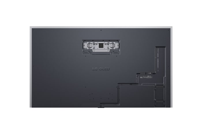 Närbild av en LG OLED TV-skärm som visar hur AI Search fungerar. Ett litet chattfönster är öppet som visar hur användaren frågade efter vilka sportspel som är tillgängliga. AI Search svarar via chatt och genom att visa miniatyrer av tillgängligt innehåll. En uppmaning att fråga Microsoft Copilot visas också. 