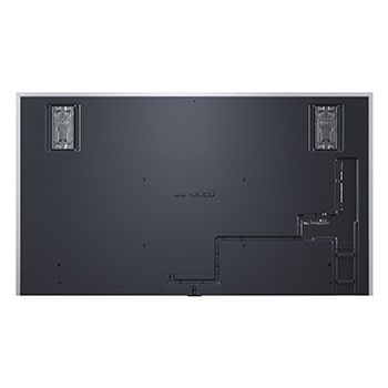 Närbild av en LG OLED TV-skärm som visar hur AI Search fungerar. Ett litet chattfönster är öppet som visar hur användaren frågade efter vilka sportspel som är tillgängliga. AI Search svarar via chatt och genom att visa miniatyrer av tillgängligt innehåll. En uppmaning att fråga Microsoft Copilot visas också. 