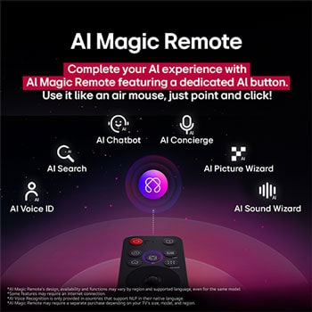 43-tums LG NanoCell AI NANO82 4k Smart TV 2025