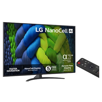 55-tums LG NanoCell AI NANO82 4k Smart TV 2025