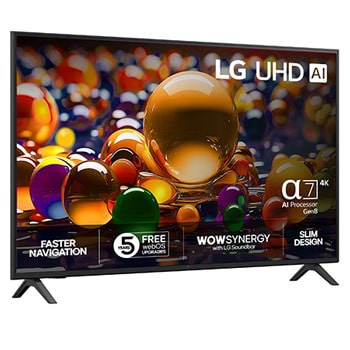 55-tums LG UHD AI UA74 4K Smart TV 2025