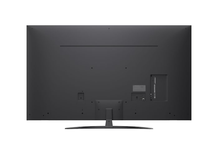 LG AI Magic Remote framför en LG TV-skärm. På skärmen visas en personlig hälsning från LG AI med anpassade nyckelord baserade på användarens sök- och visningshistorik. Vid fjärrkontrollen visas en ikon och etikett som visar att AI Concierge-funktionen är lättillgänglig med ett kort tryck på AI-knappen.