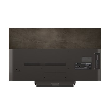 Vy bakifrån av LG OLED evo AI C5 4K Smart TV.