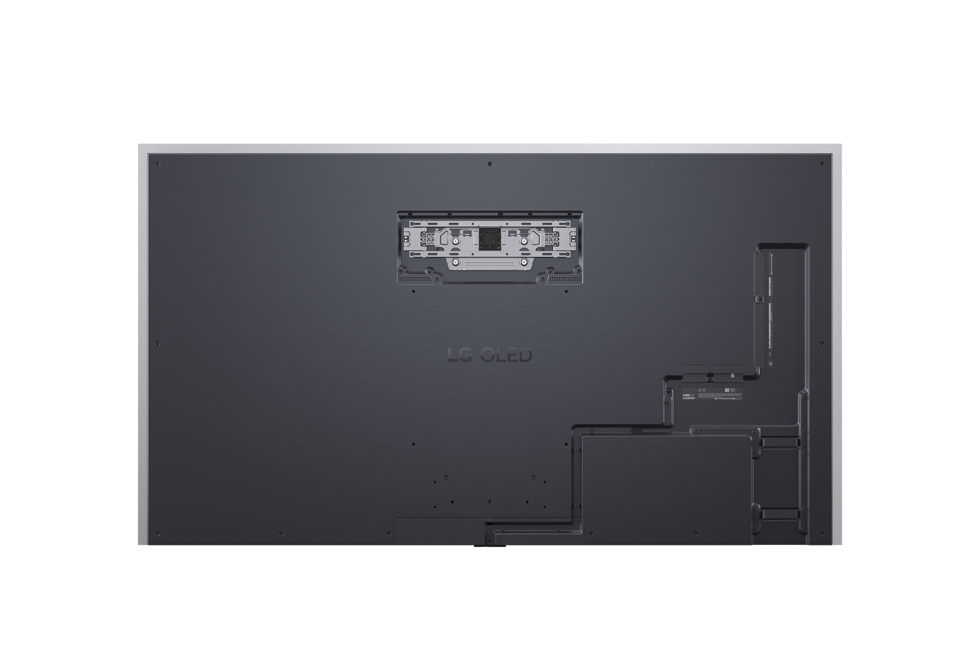 Vy bakifrån av LG OLED evo AI G5 4K Smart TV.