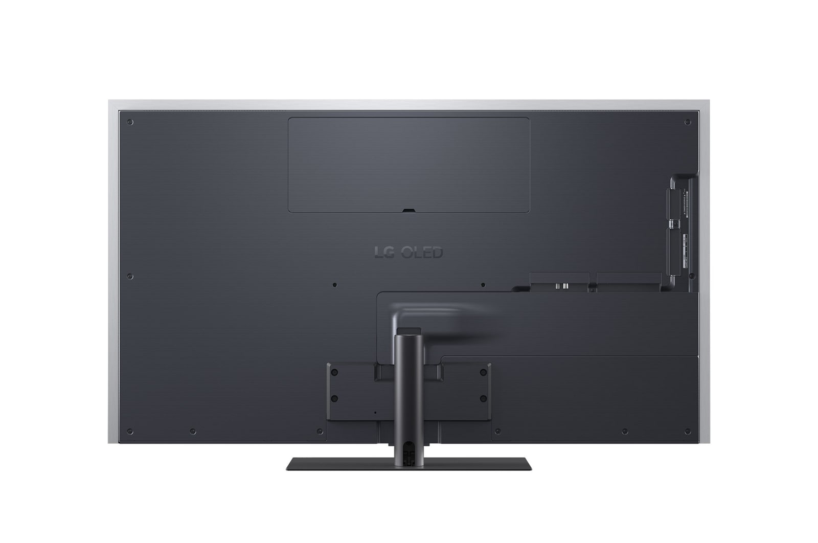 LG AI Magic Remote framför en LG TV-skärm. På skärmen visas en personlig hälsning från LG AI med anpassade nyckelord baserade på användarens sök- och visningshistorik. Vid fjärrkontrollen visas en ikon och etikett som visar att AI Concierge-funktionen är lättillgänglig med ett kort tryck på AI-knappen. 