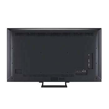 Vy bakifrån av LG QNED evo QNED93 TV.