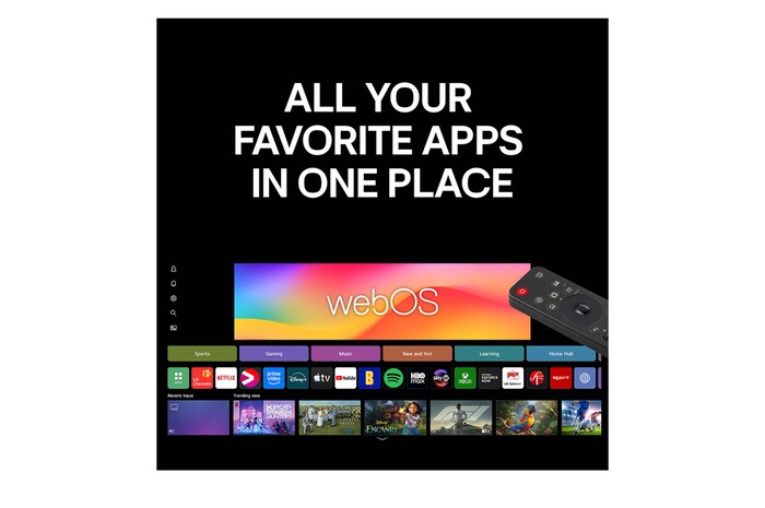LG 55" Mini RGB MRGB87 4K AI TV - 2026
