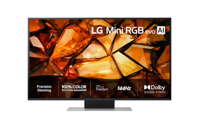 LG 65" Mini RGB MRGB87 4K AI TV - 2026