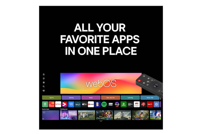 LG 75" Mini RGB MRGB87 4K AI TV - 2026