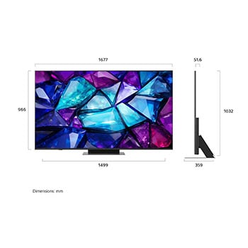 LG 75" Mini RGB MRGB88 4K AI TV - 2026