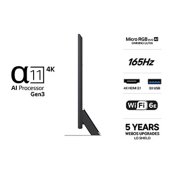 LG 86" Micro RGB MRGB96 4K AI TV - 2026