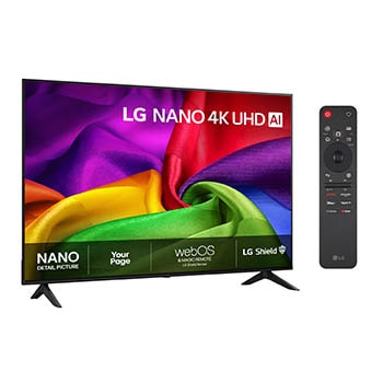 LG 55" Nano UHD NU80 4K AI TV - 2026