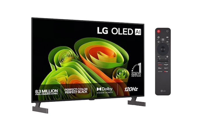 tv with remote control