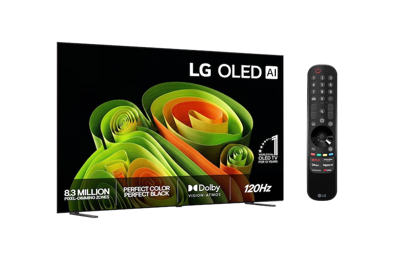 tv with remote control