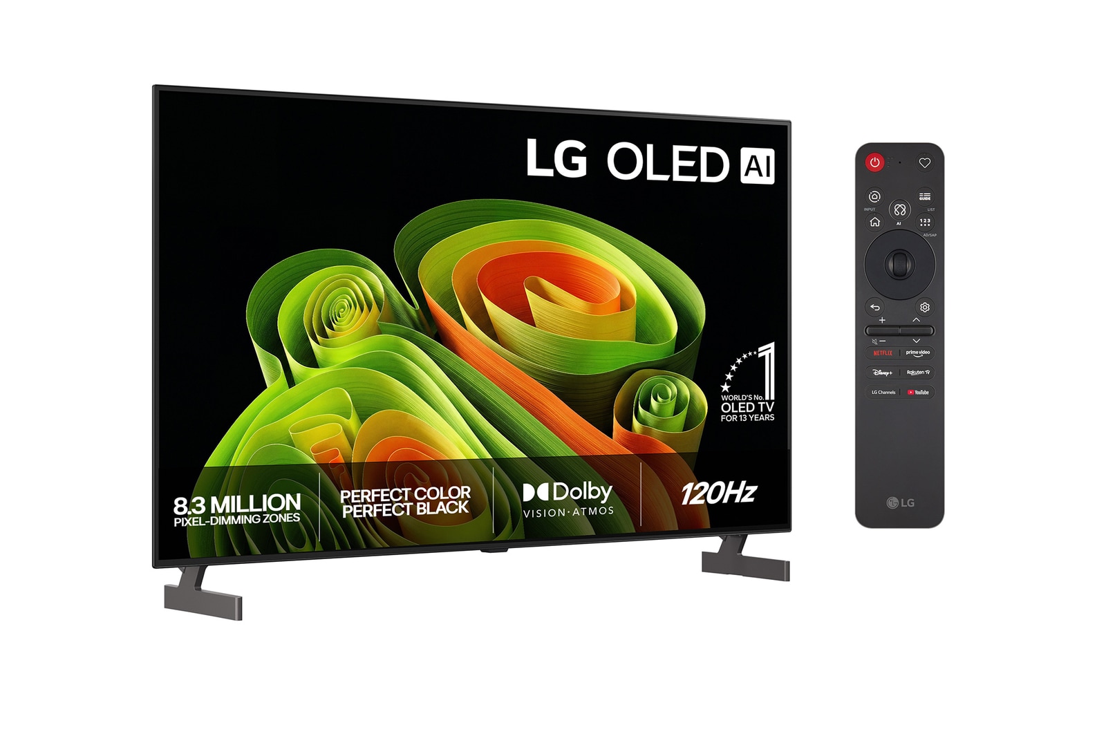 tv with remote control