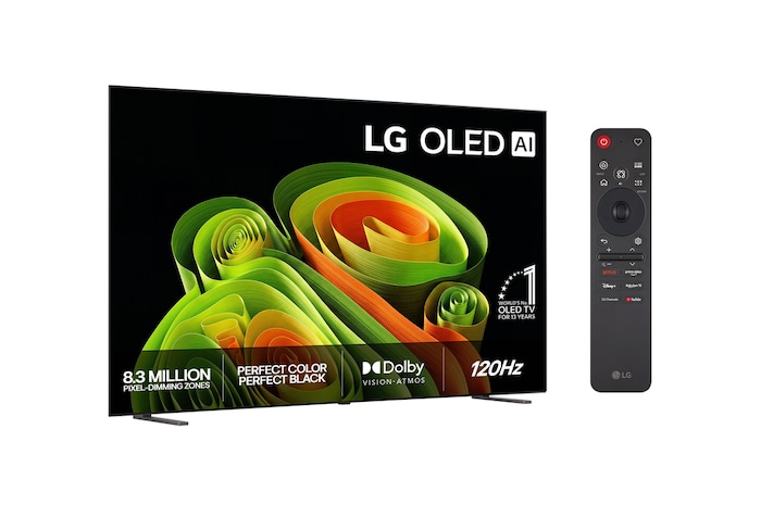 tv with remote control