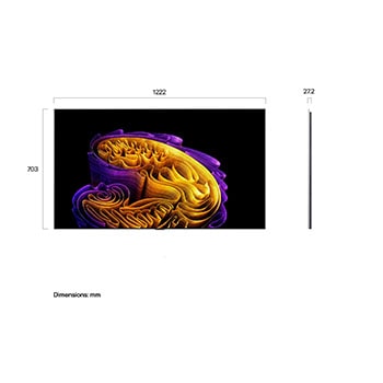 LG 55" OLED evo Gallery G6 4K AI TV - 2026