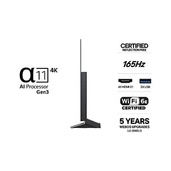 LG 48" OLED evo Gallery G6 4K AI TV – 2026