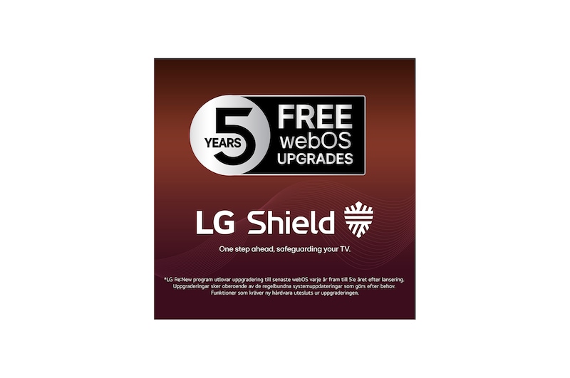 LG OLED evo AI G6 med AI Hub för personanpassning, med en AI-ikon ovanför en fjärrkontroll omgiven av etiketter för Multi AI Search, AI Concierge, AI Voice ID with My Page, AI Chatbot, AI Picture Wizard och AI Sound Wizard.