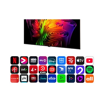 77 -tums Wallpaper TV LG OLED evo AI W6 True Wireless 4K Smart-TV 2026