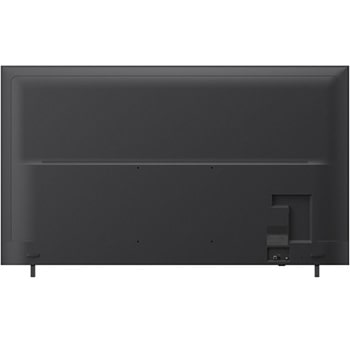 LG QNED evo AI QNED82 Mini LED med en Slim Design är väggmonterad i ett ljust, öppet vardagsrum, med en elegant profil som smälter sömlöst in i interiören samtidigt som den visar ett levande, färgglatt abstrakt konstverk.
