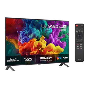 LG 65" QNED evo MiniLED QNED85 4K AI TV - 2026