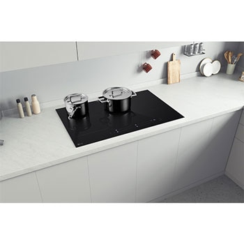 Induktionshäll 80 cm med en Flex-zon samt 2 zoner och Boost-funktion