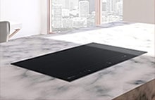 Bild med induktionshäll installerad