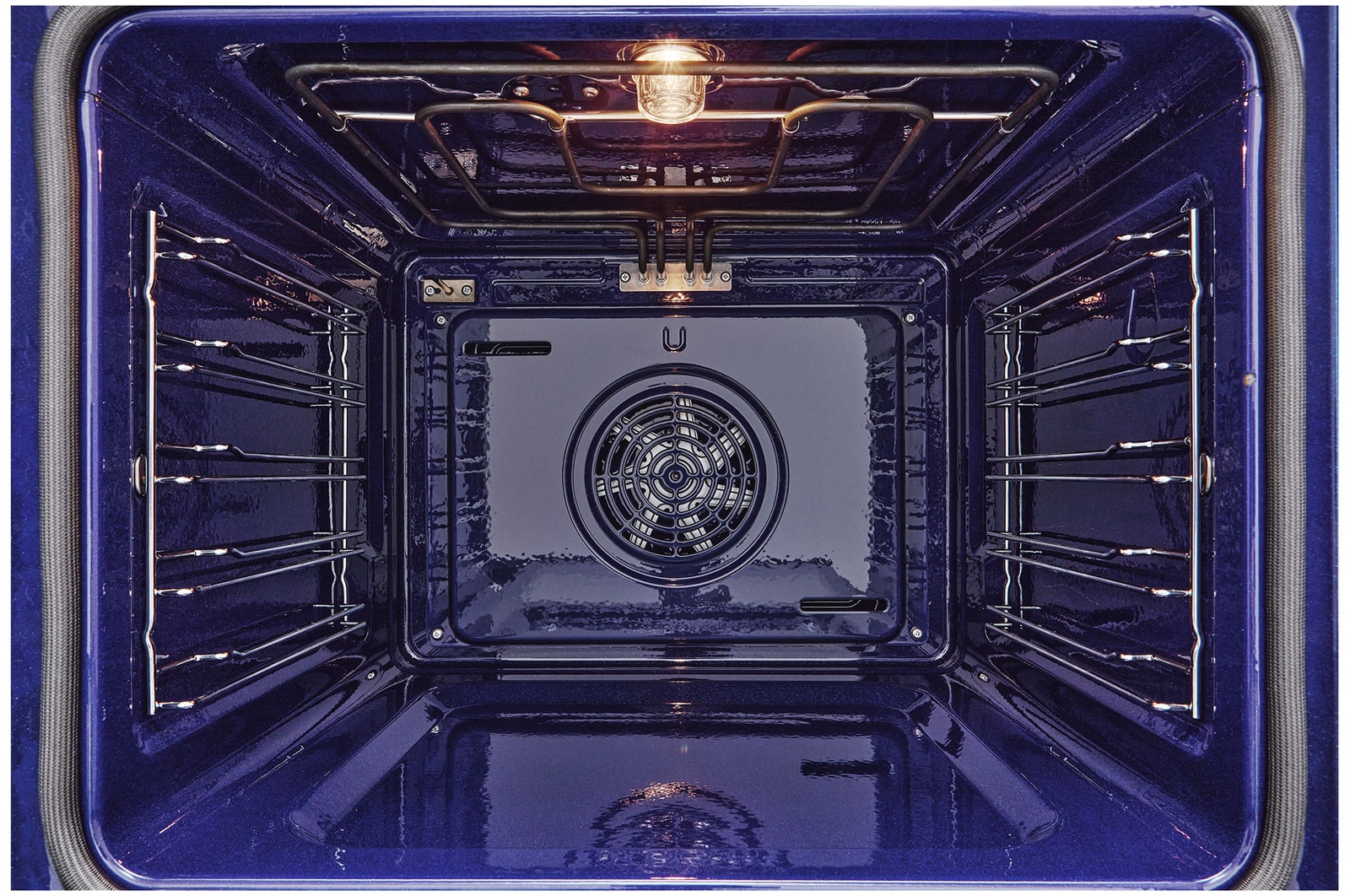 LG 76L A+, Inbyggnadsugn i rostfritt stål med InstaView™ och 10 min EasyClean, WSED7612S