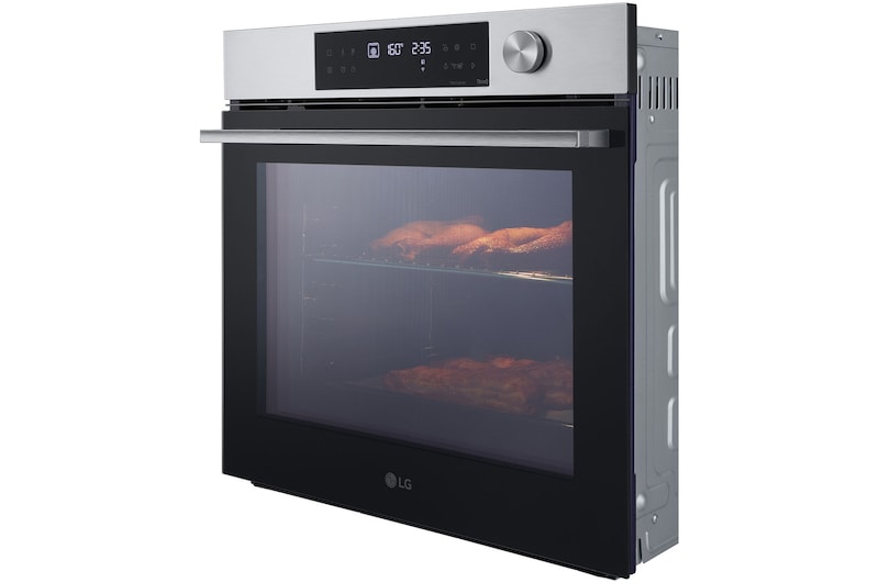 LG 76L A+, Inbyggnadsugn i rostfritt stål med InstaView™ och 10 min EasyClean, WSED7612S