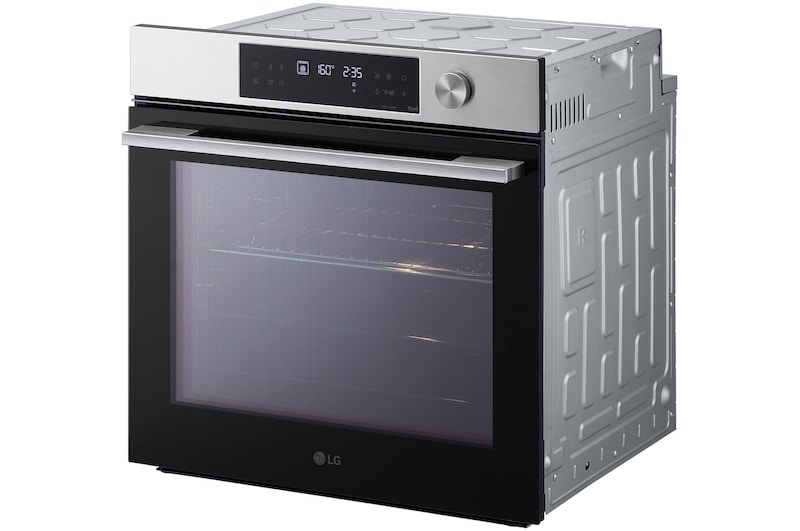 LG 76L A+, Inbyggnadsugn i rostfritt stål med InstaView™ och 10 min EasyClean, WSED7612S