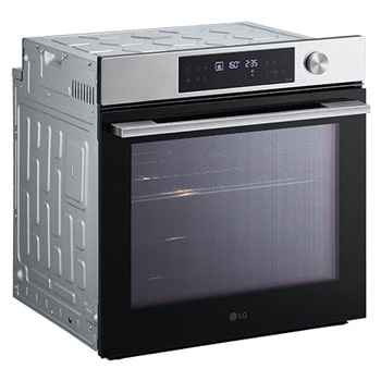 LG 76L A+, Inbyggnadsugn i rostfritt stål med Instaview, rengöringssystemet Blue EasyClean, WSED7612S