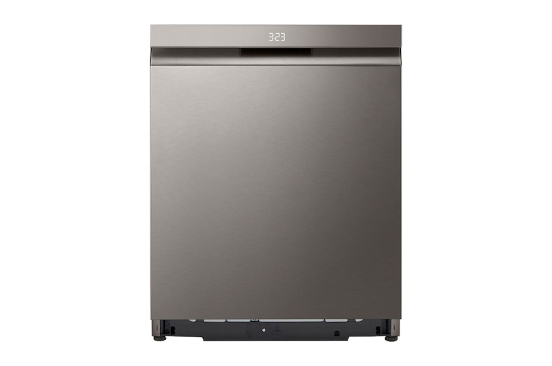 Vy framifrån av QuadWash™ inbyggd diskmaskin för 14 kuvert med TrueSteam™ Energy A-10% SDU587HV